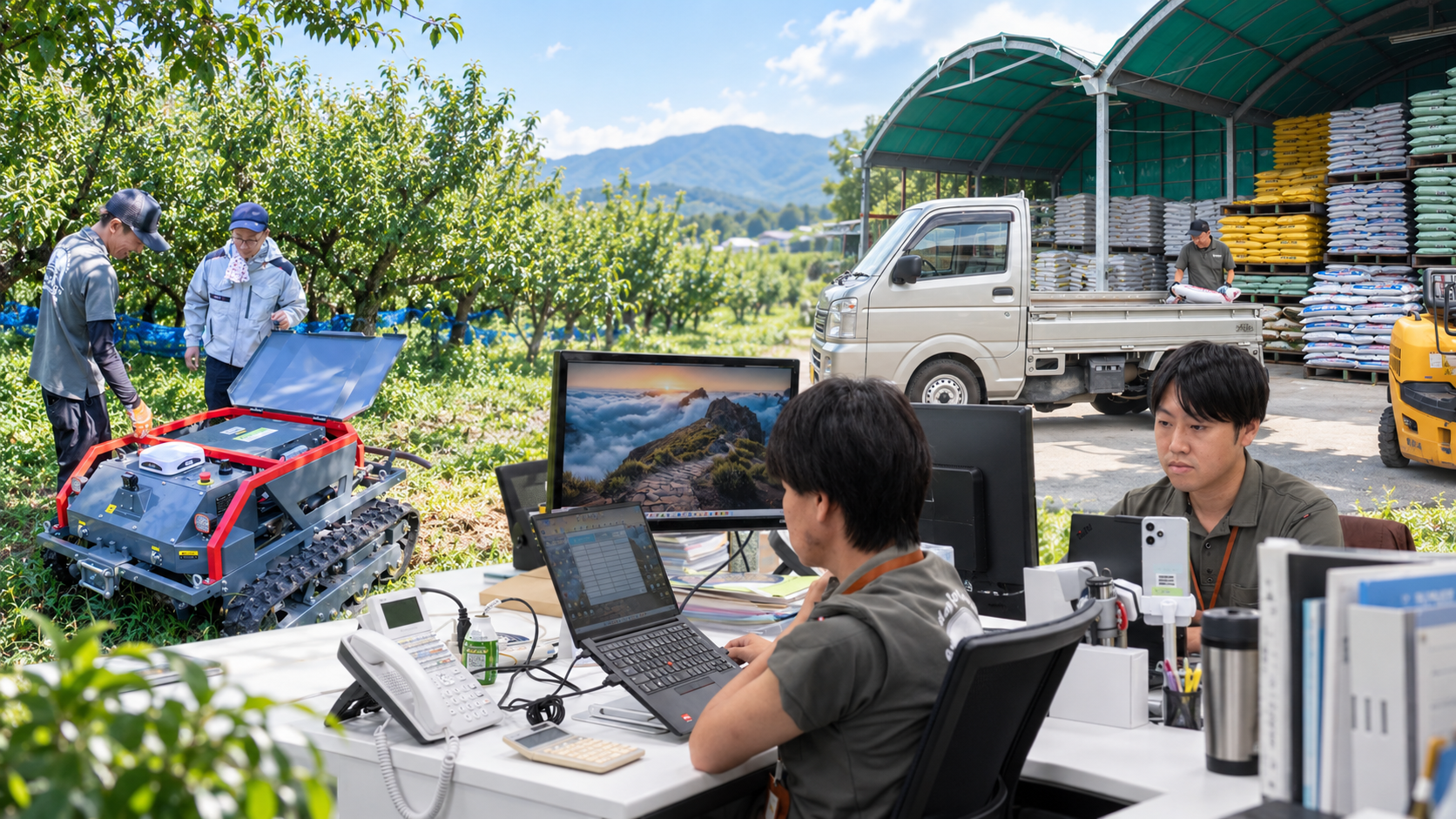 グローランドの事業領域イメージ